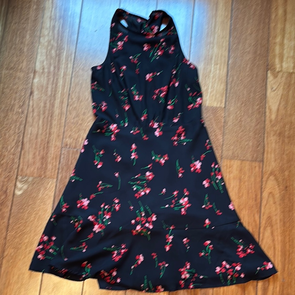 Jcrew Floral Sleeveless Dress